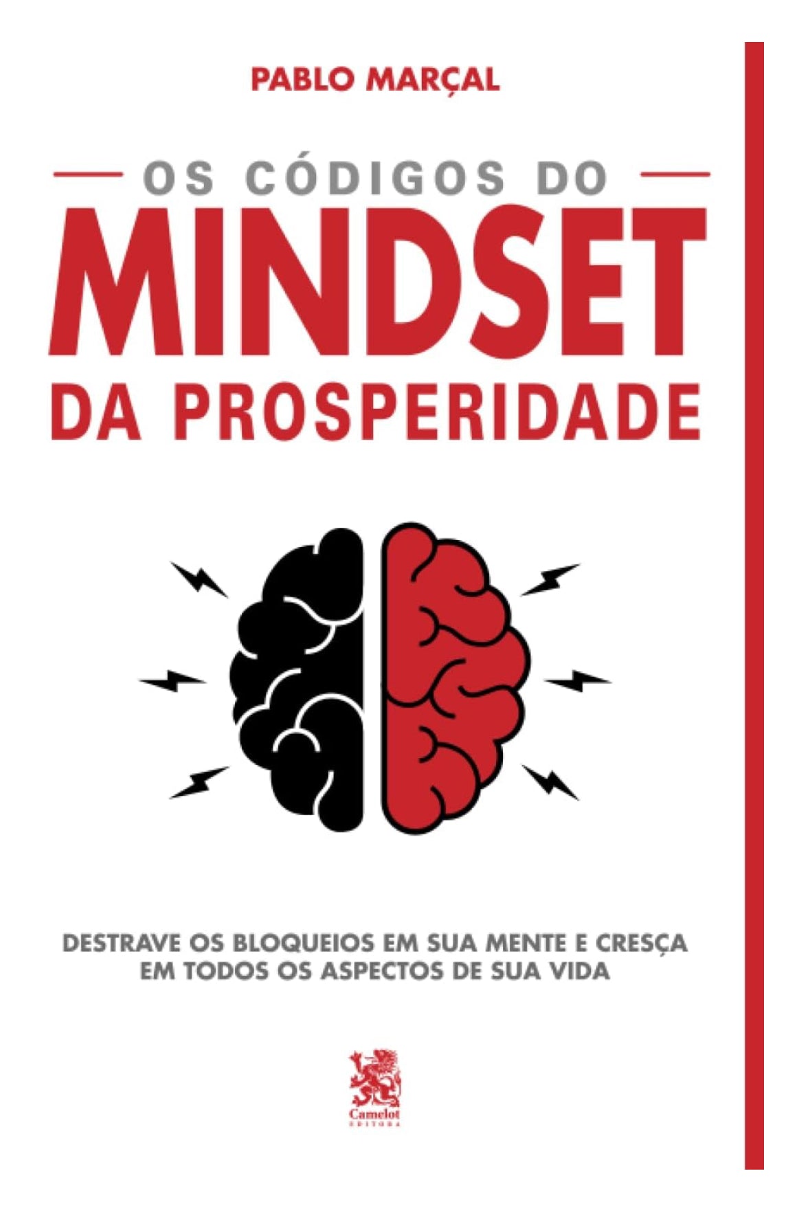 Os Códigos do Mindset da Prosperidade: Capa especial + marcador de páginas - Pablo Marçal