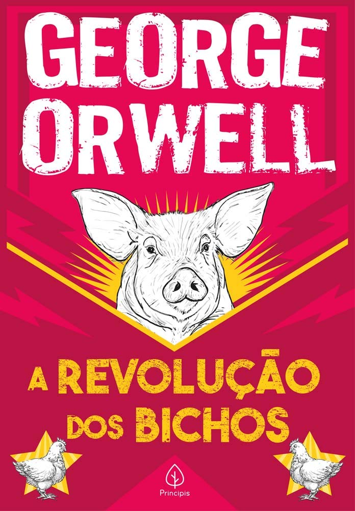A revolução dos bichos - George Orwell - Capa comum
