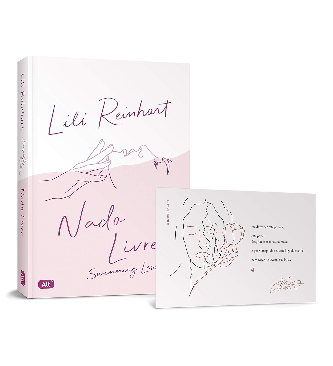 Nado Livre: Swimming Lessons - Brinde Postal Exclusivo - Lili Reinhart - Capa comum
