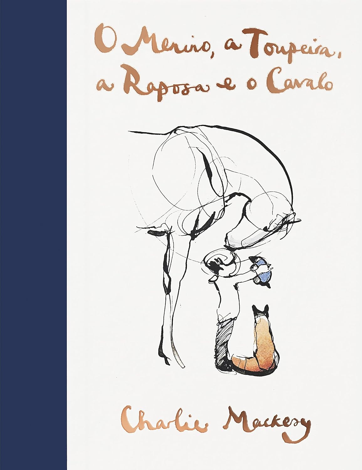 O menino, a toupeira, a raposa e o cavalo - Charlie Mackesy - Capa dura