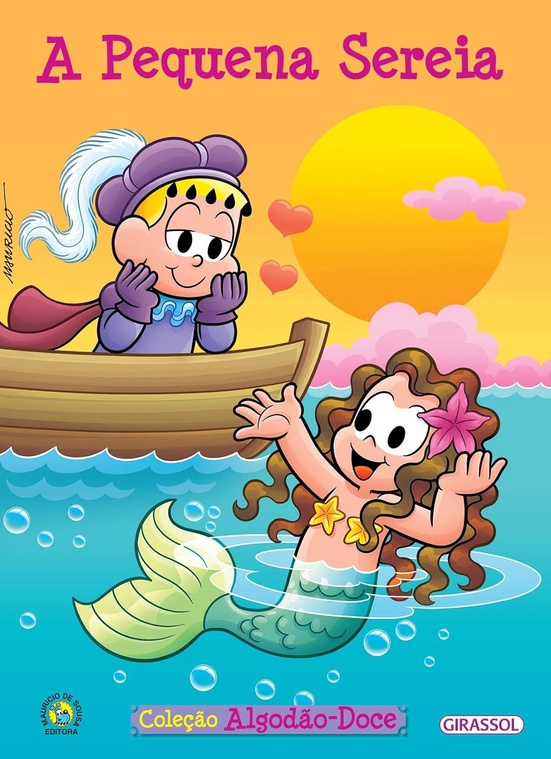 Turma da Mônica - Algodão Doce - A Pequena Sereia