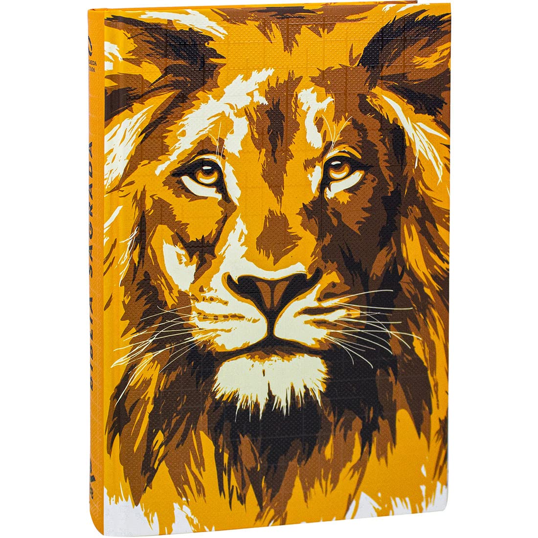 Bíblia Sagrada Letra Grande - Capa dura e ilustrada Leão Dourado NVI (Nova Almeida Atualizada)