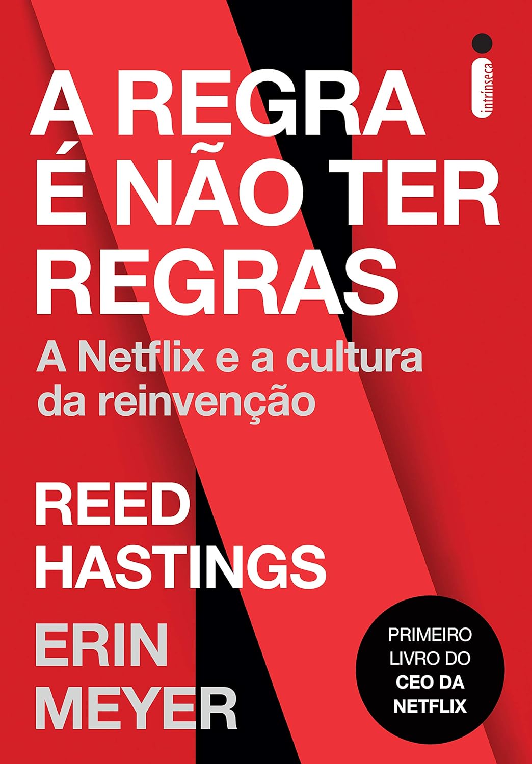 A regra é não ter regras: A netflix e a cultura da reinvenção - Reed Hastings e Erin Meyer - Capa comum