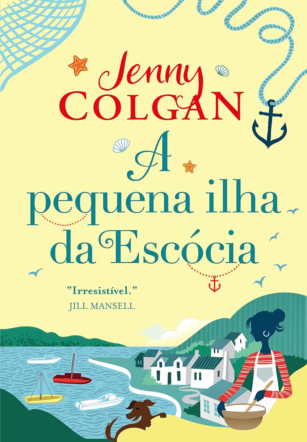 A pequena ilha da Escócia - Jenny Colgan - Capa comum