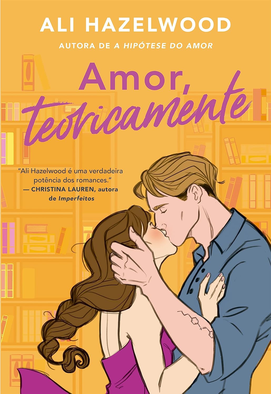 Amor, teoricamente - Ali Hazelwood - Capa comum