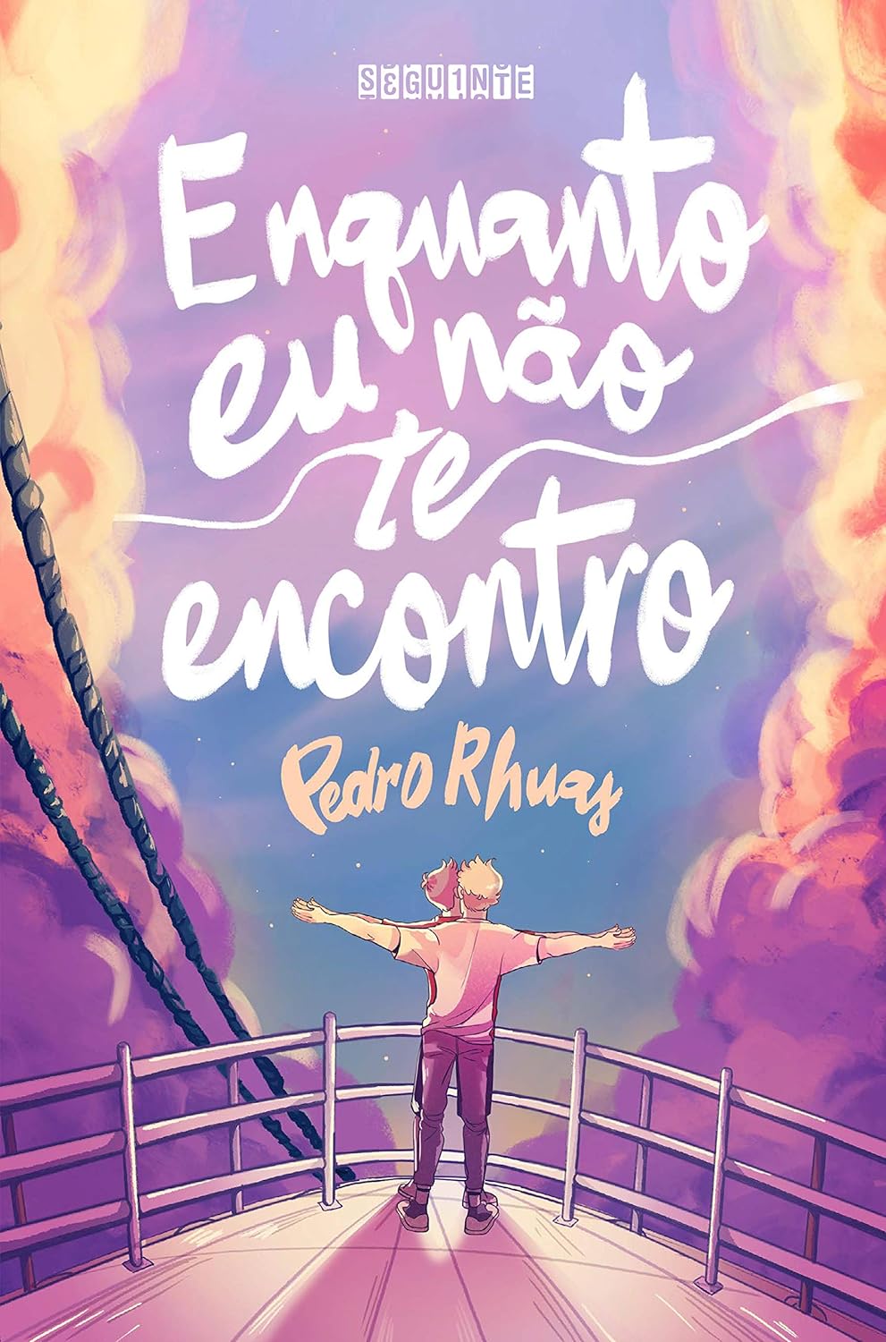 Enquanto eu não te encontro - Pedro Rhuas - Capa comum
