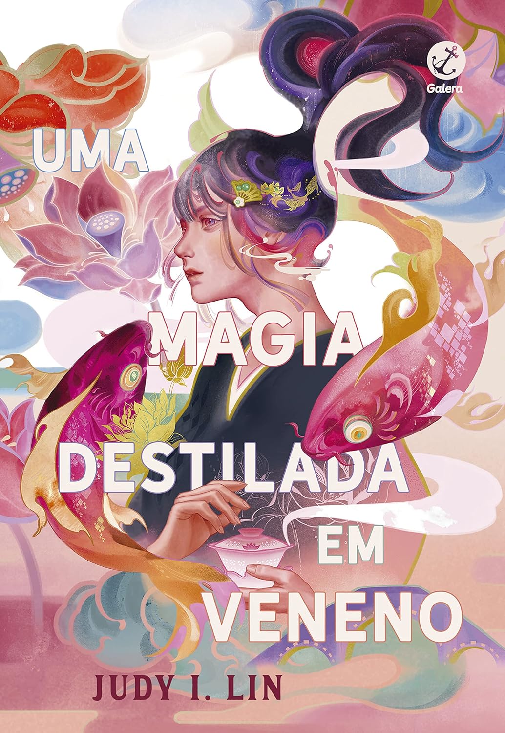 Uma magia destilada em veneno (Vol. 1 Os Livros do Chá) - Judy I. Lin - Capa comum