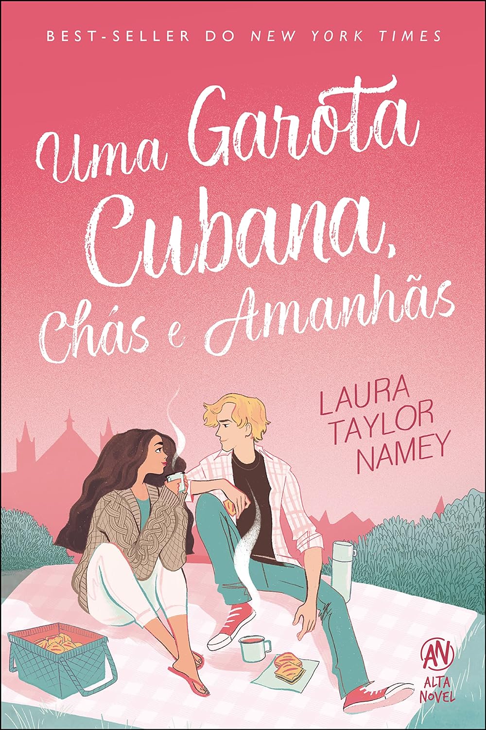 Uma garota cubana, chás e amanhãs - Laura Taylor Namey - Capa comum