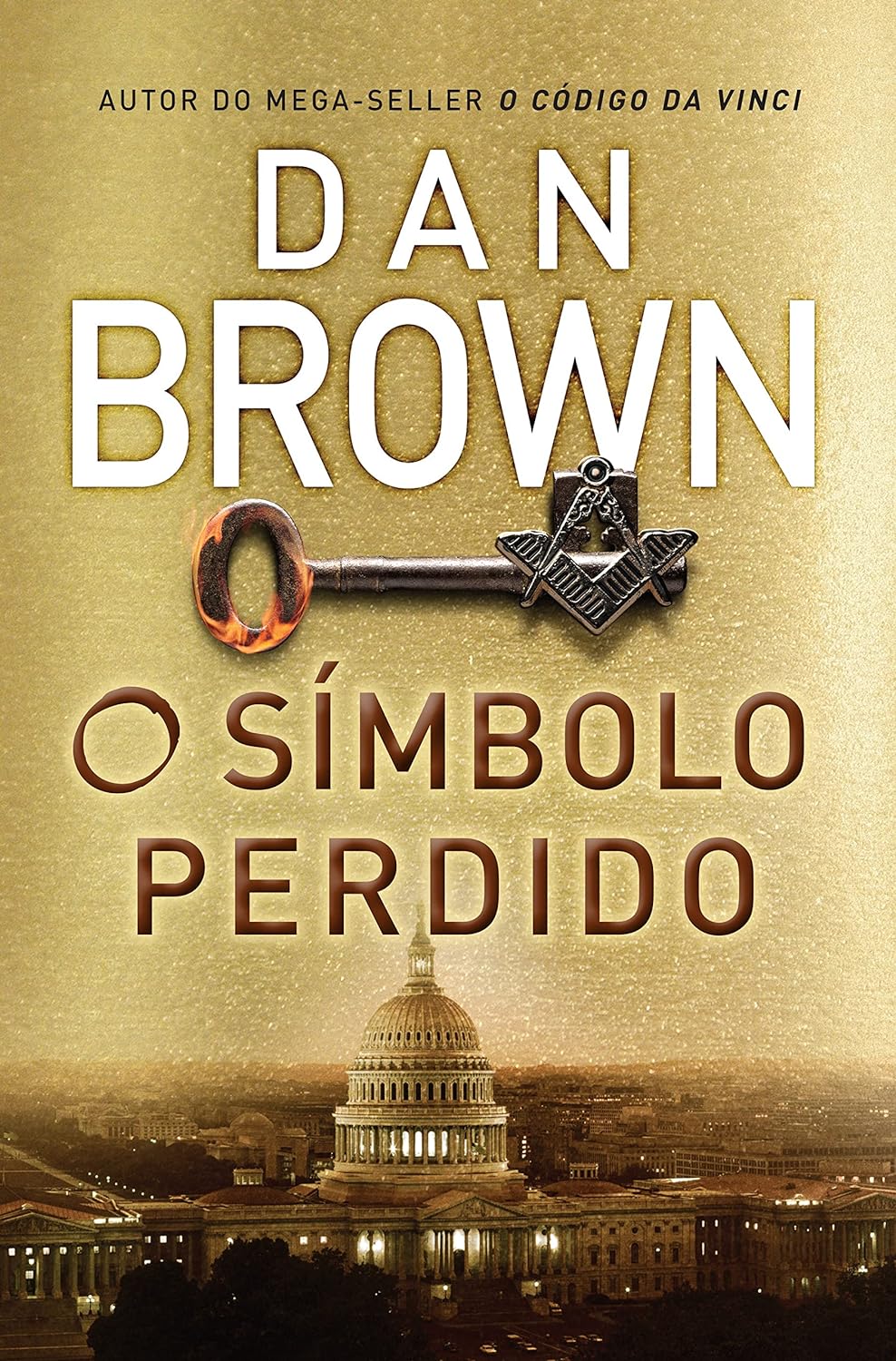 O símbolo perdido (Robert Langdon - Livro 3) - Capa comum