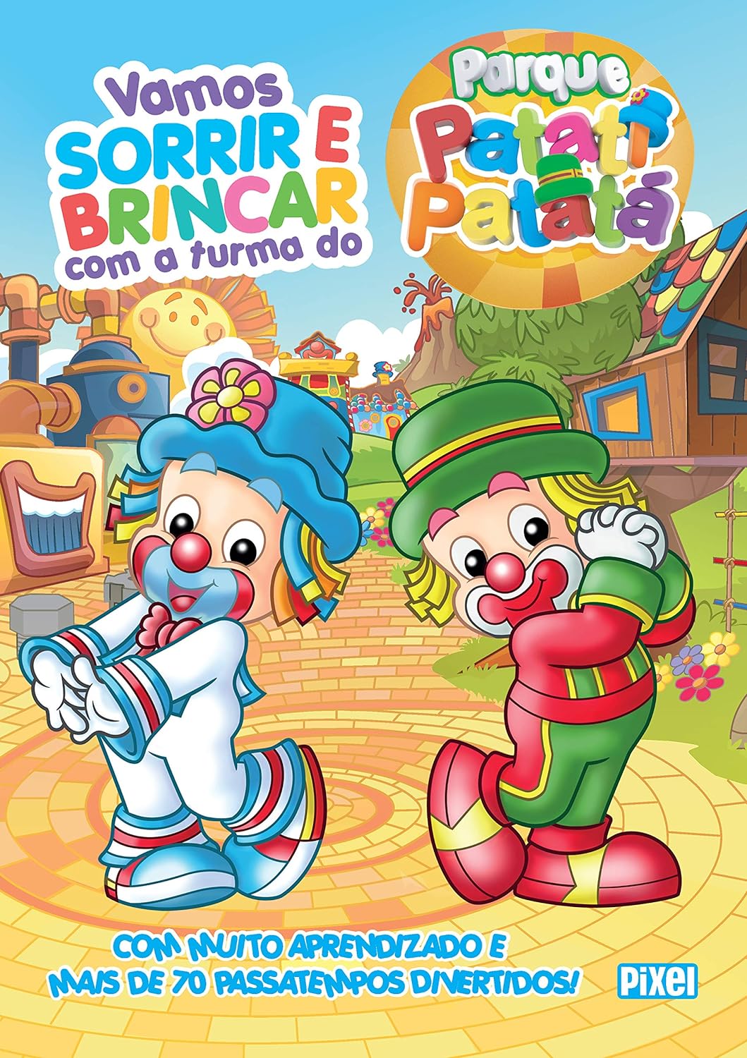 Vamos sorrir e brincar com a turma do Parque Patati Patatá - Capa comum