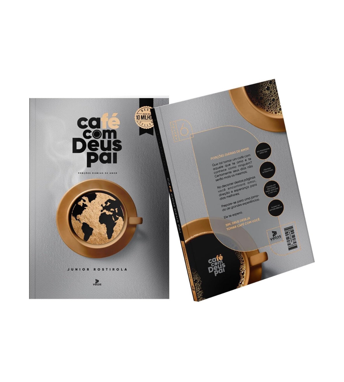 Café com Deus Pai Vol. 6 - 2026: Porções Diárias de Amor - Júnior Rostirola