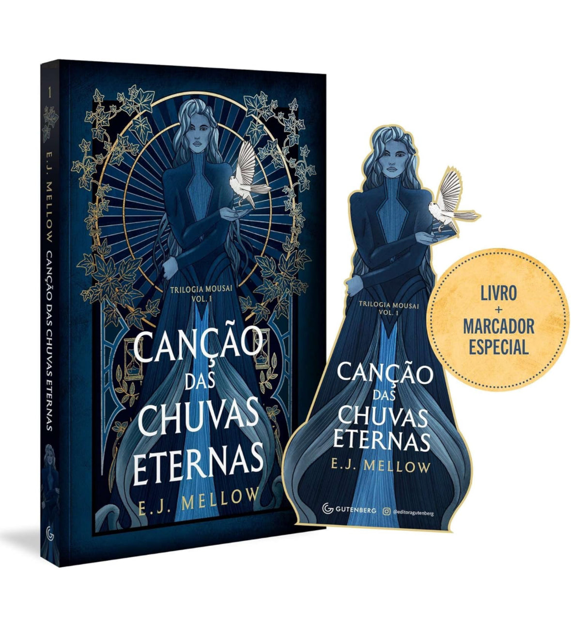 Canção das chuvas eternas - E. J. Mellow - Trilogia Mousai - Volume 1