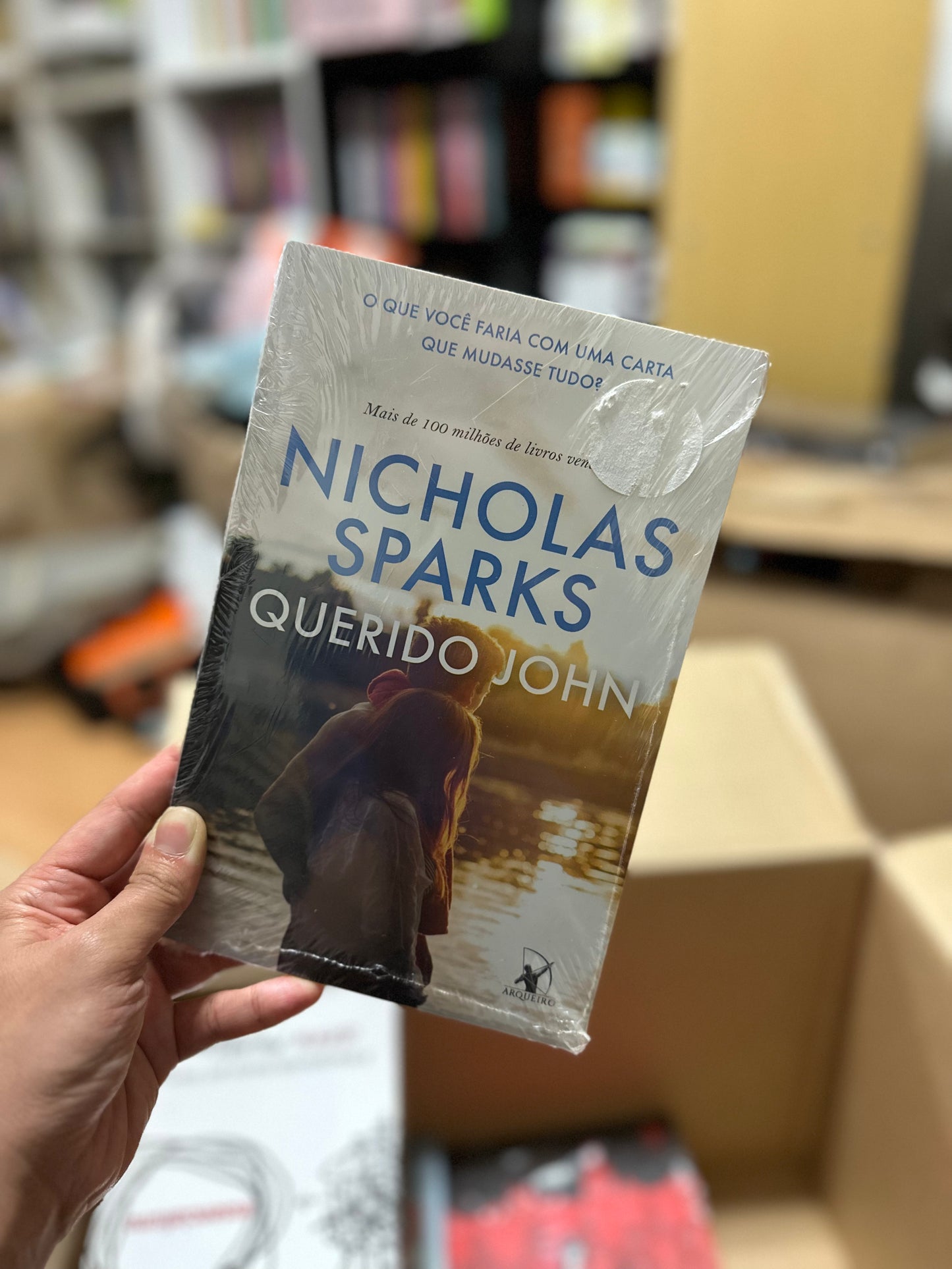 Querido John - Nicholas Sparks - Capa comum (capa antiga)