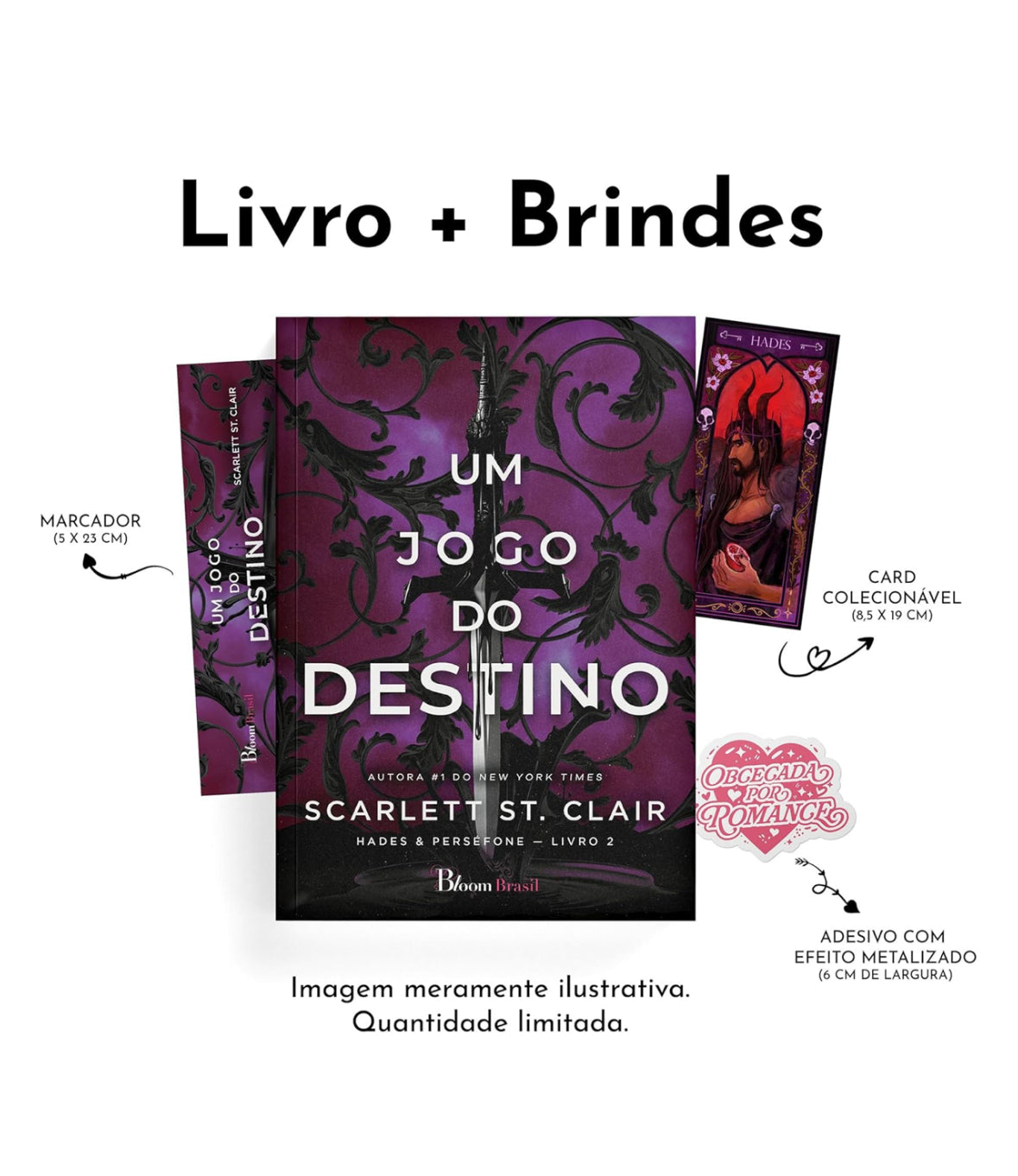 Um jogo do destino (Com brindes): 2 - Scarlett St. Clair