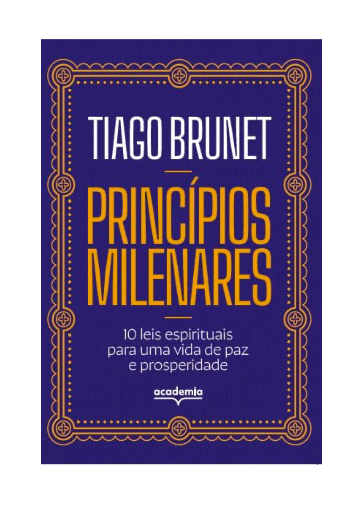 Princípios milenares: 10 leis espirituais para uma vida de paz e prosperidade - Tiago Brunet