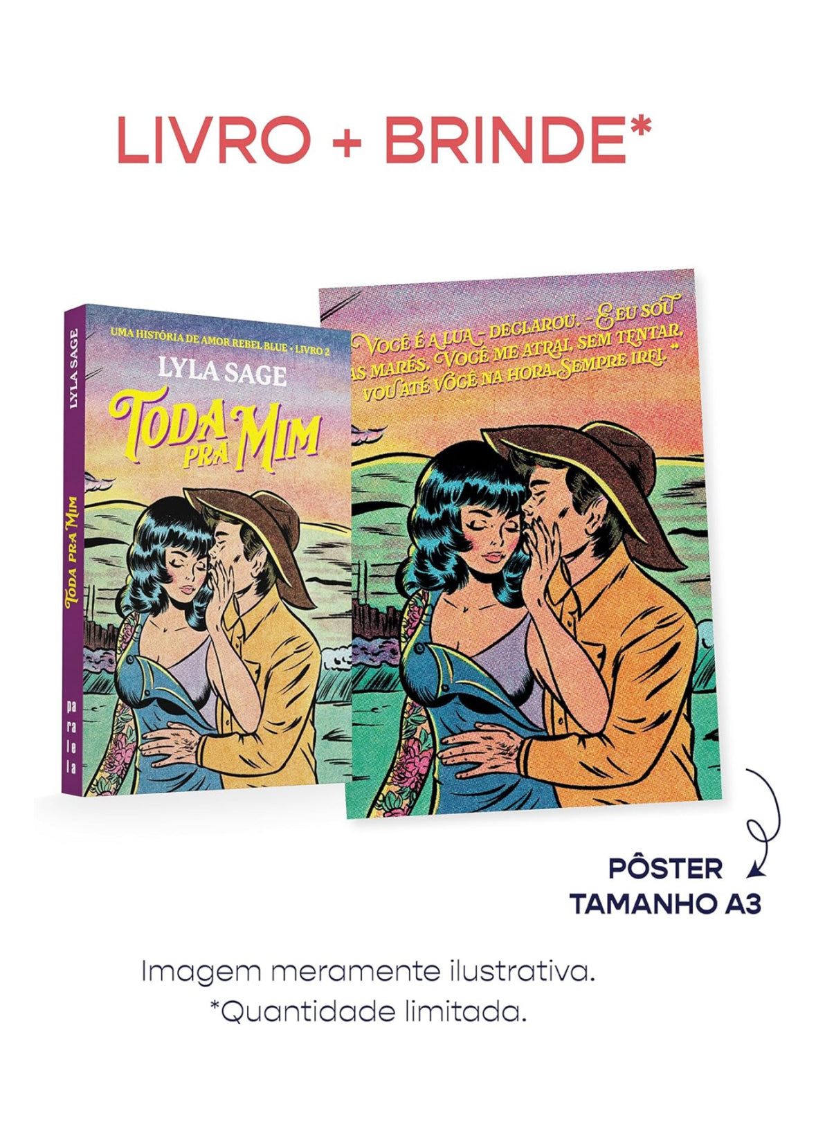 Toda pra mim (Com brinde): Uma história de amor Rebel Blue - Lyla Sage