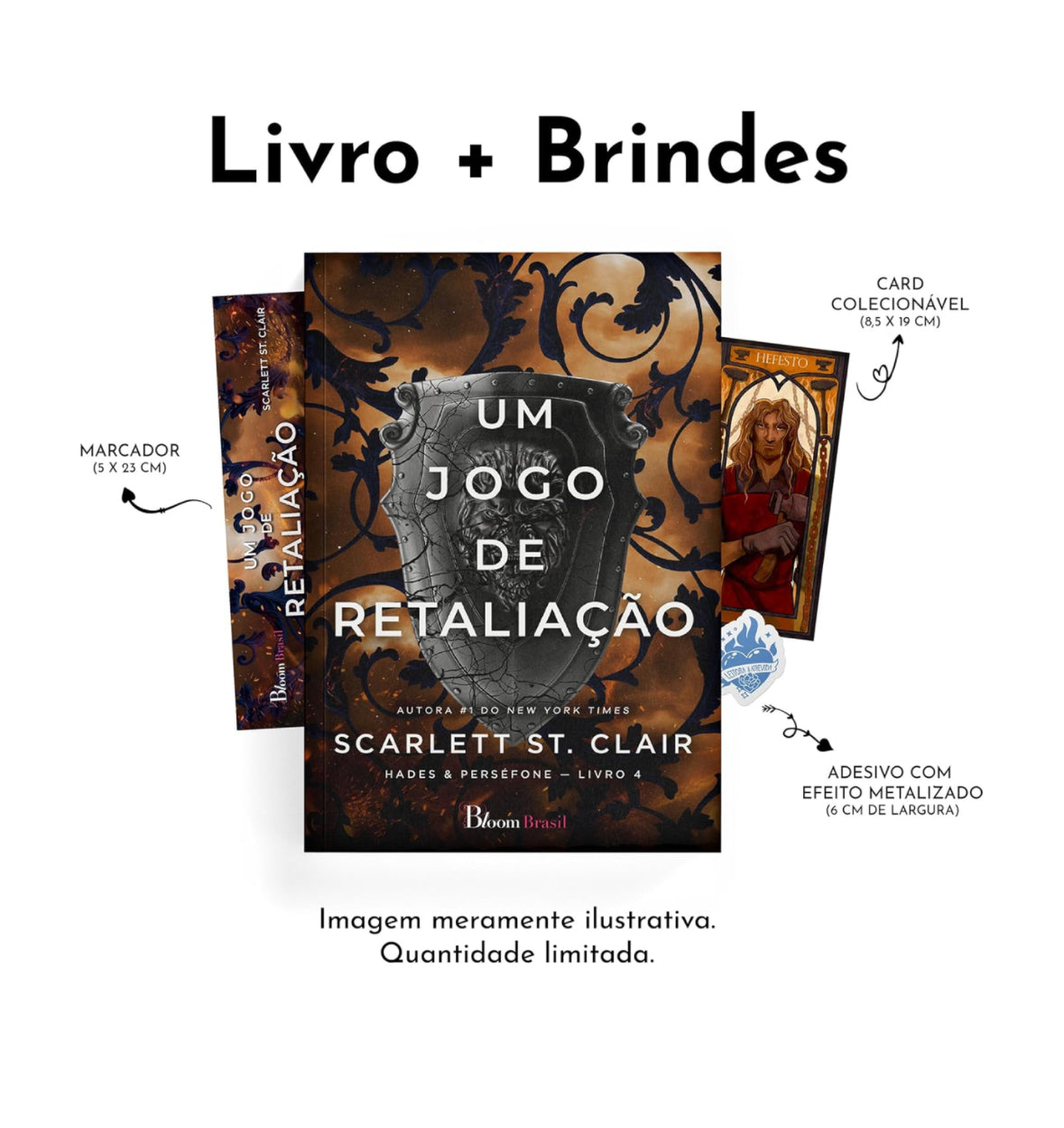 Um jogo de retaliação (com brinde) - Livro 4 - Scarlett St. Clair