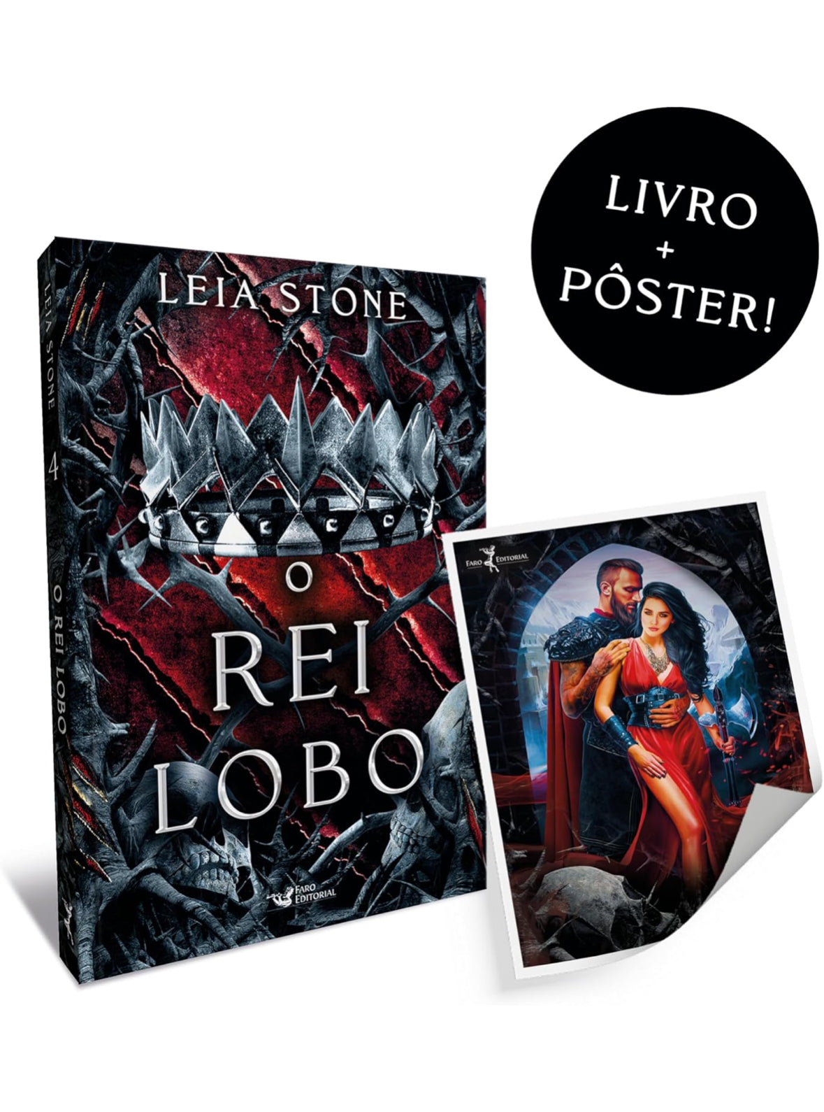 O rei Lobo - Os reis de Avalier – Volume 4: Com brinde: Volume 1 - Leia Stone