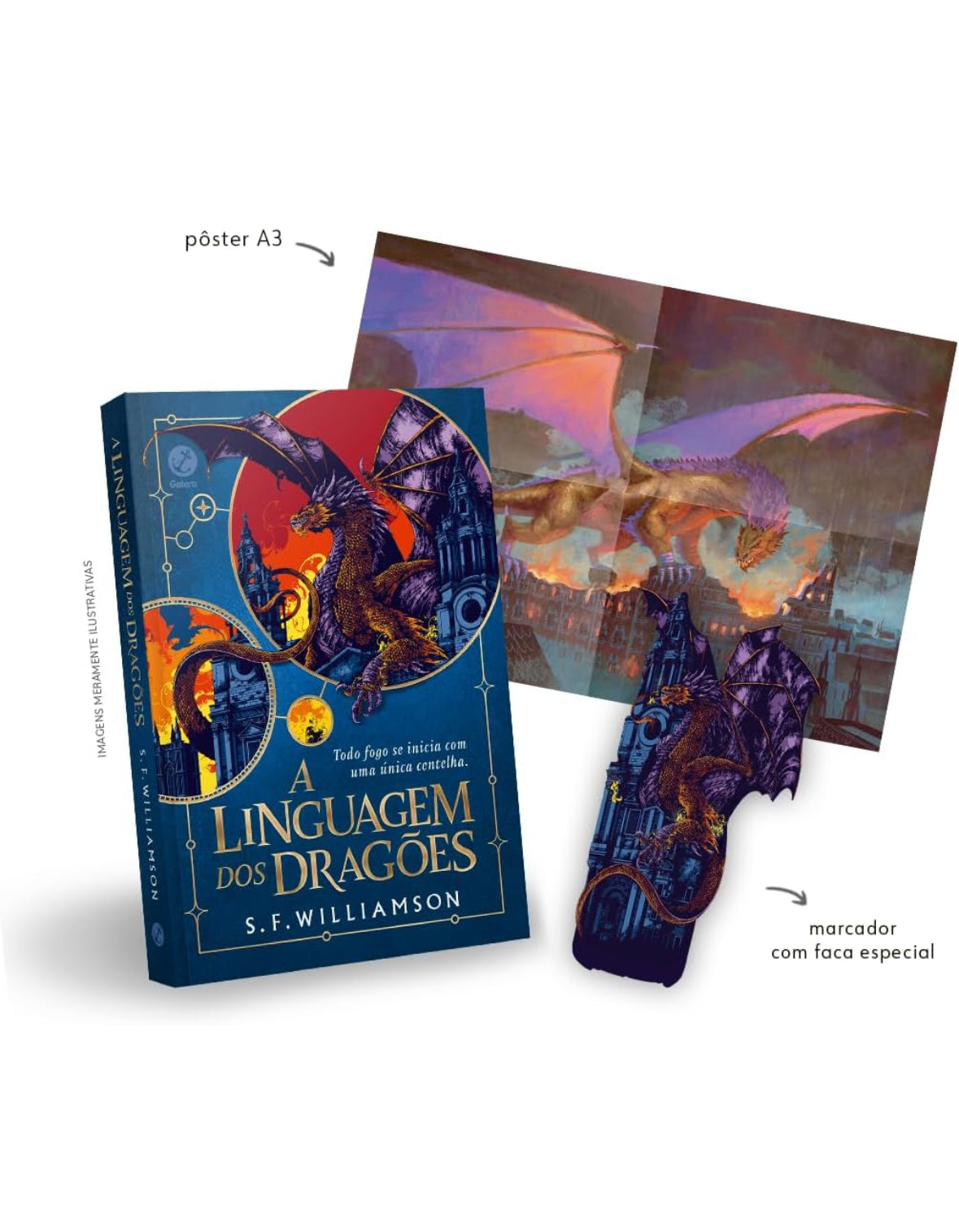 A linguagem dos dragões (Vol. 1 A Linguagem dos Dragões) - S.F. Williamson