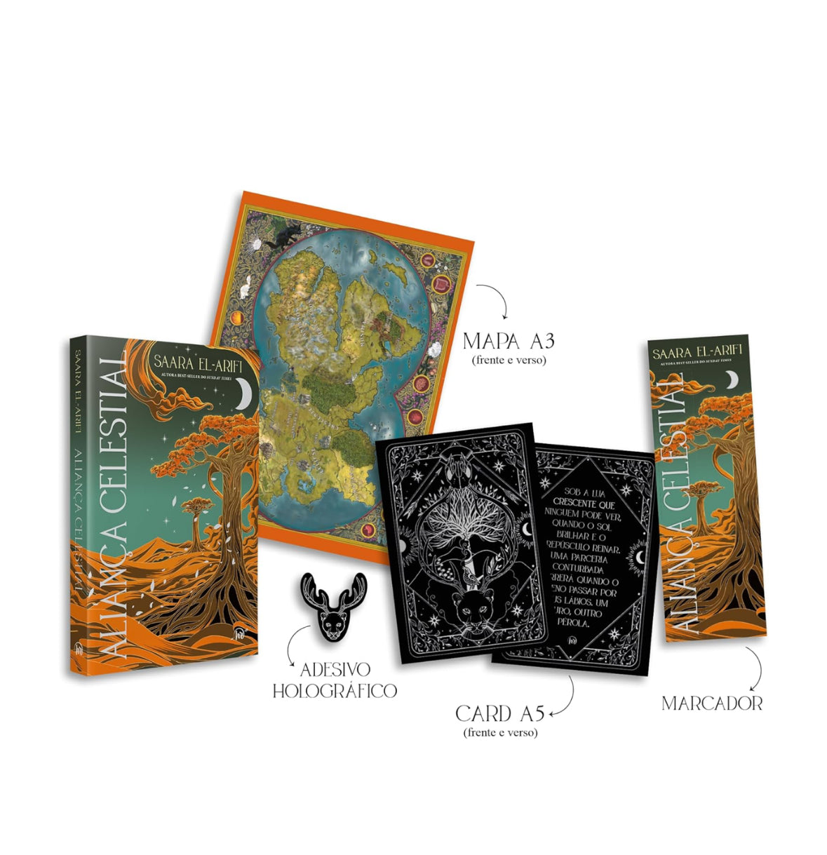 Aliança celestial + Brindes - Saara El-Arifi