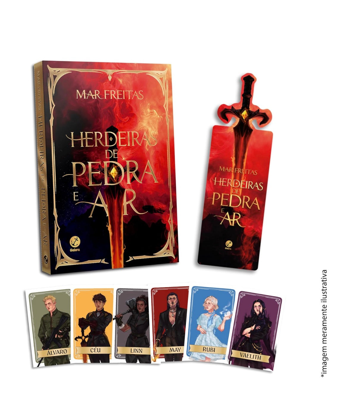 Herdeiras de pedra e ar + Brindes - Mar Freitas