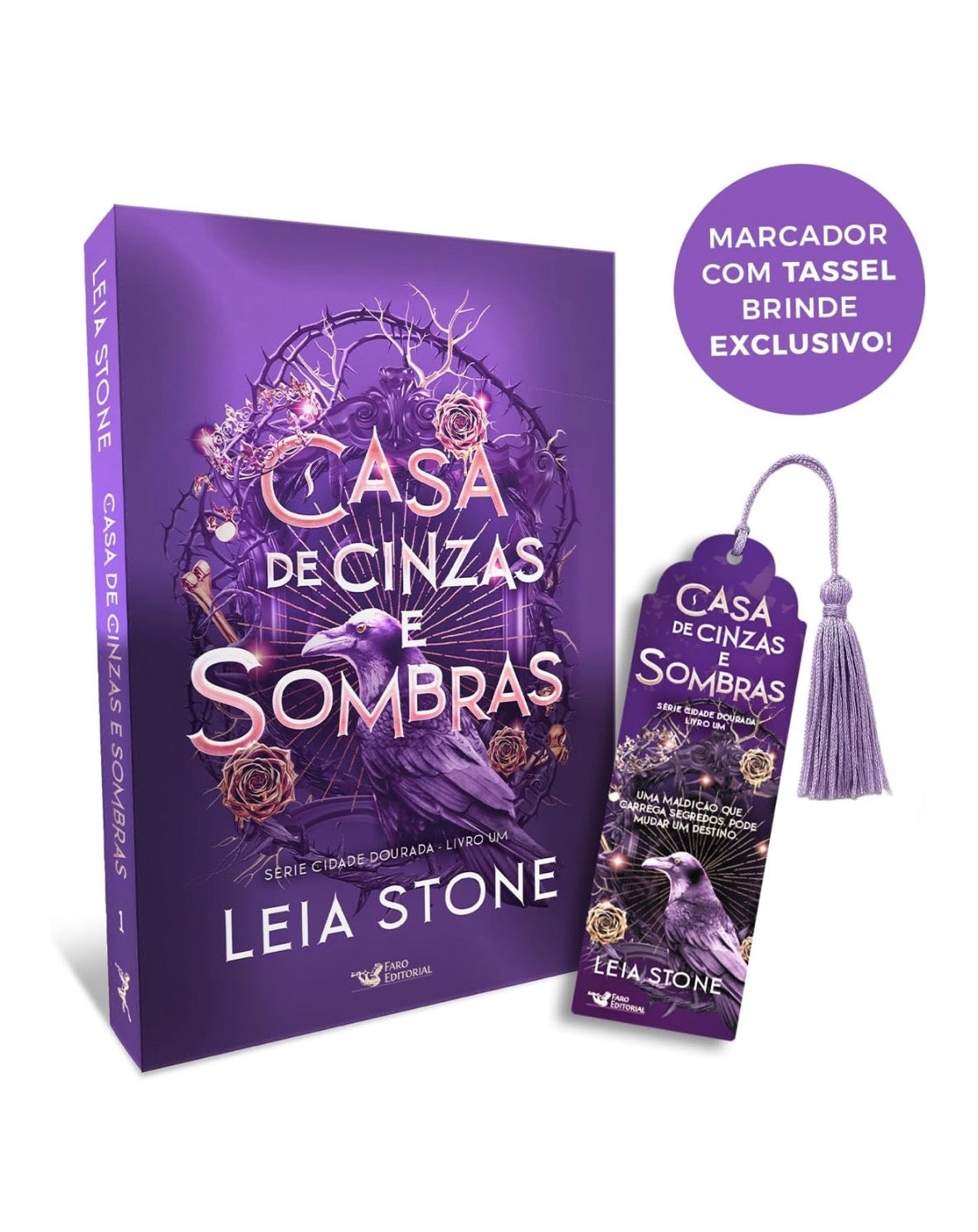 Casa de cinzas e sombras: Cidade Dourada + brinde - Leia Stone