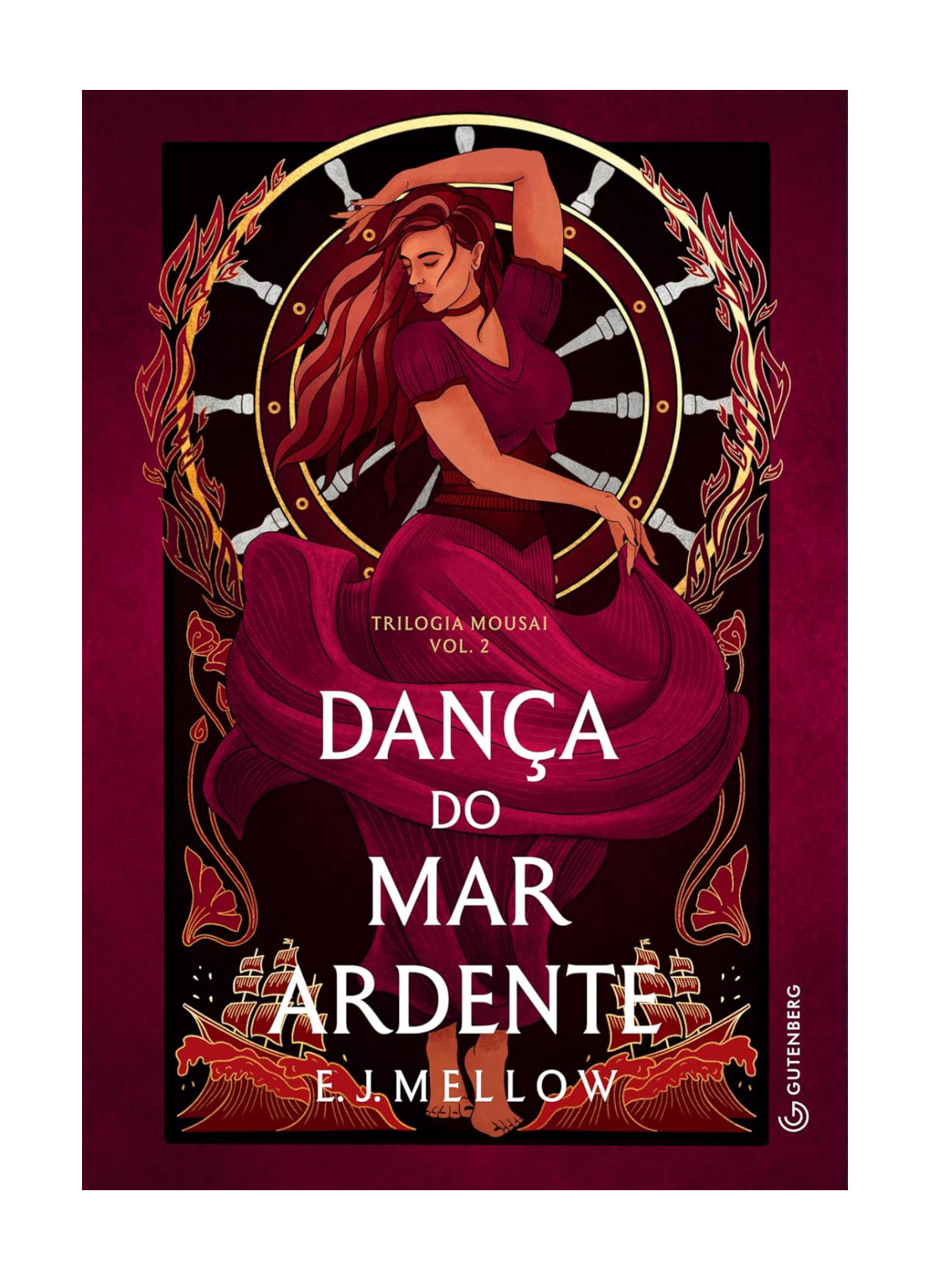 Dança do mar ardente - E.J. Mellow