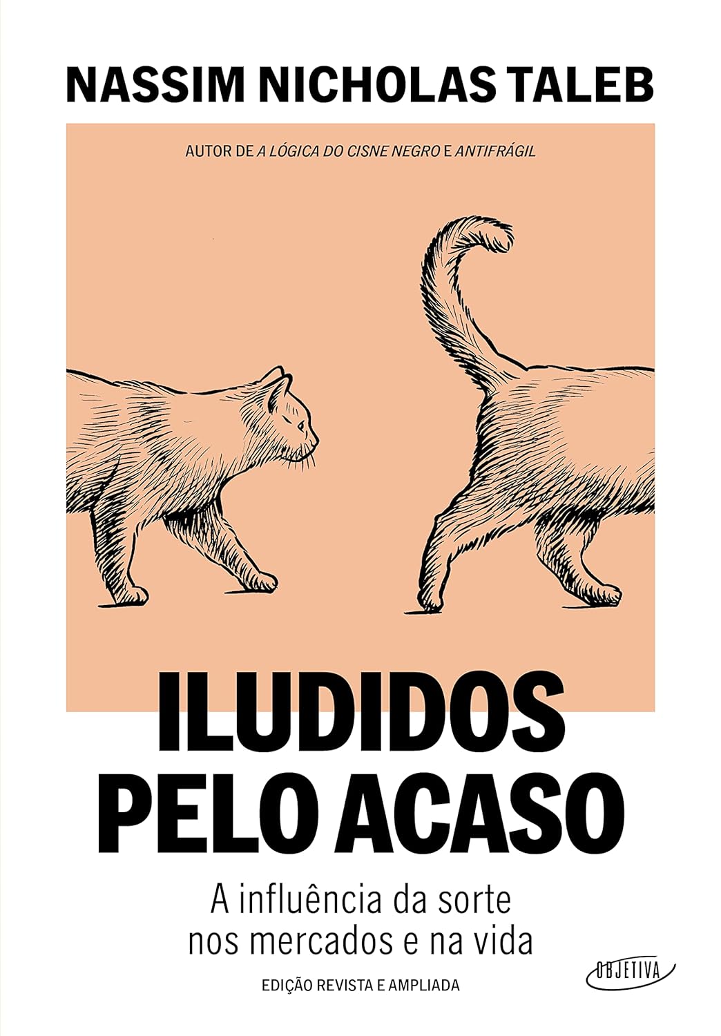 Iludidos pelo acaso: A influência da sorte nos mercados e na vida - Nassim Nicholas Taleb - Capa comum