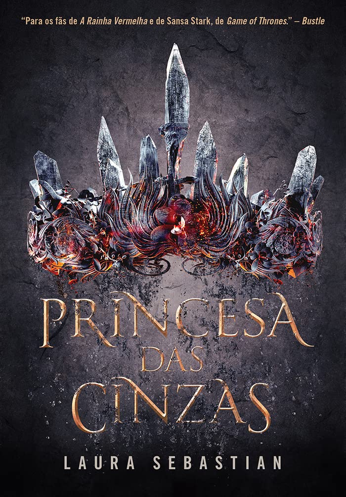 Princesa das cinzas (Princesa das cinzas – Livro 1) - Laura Sebastian - Capa comum