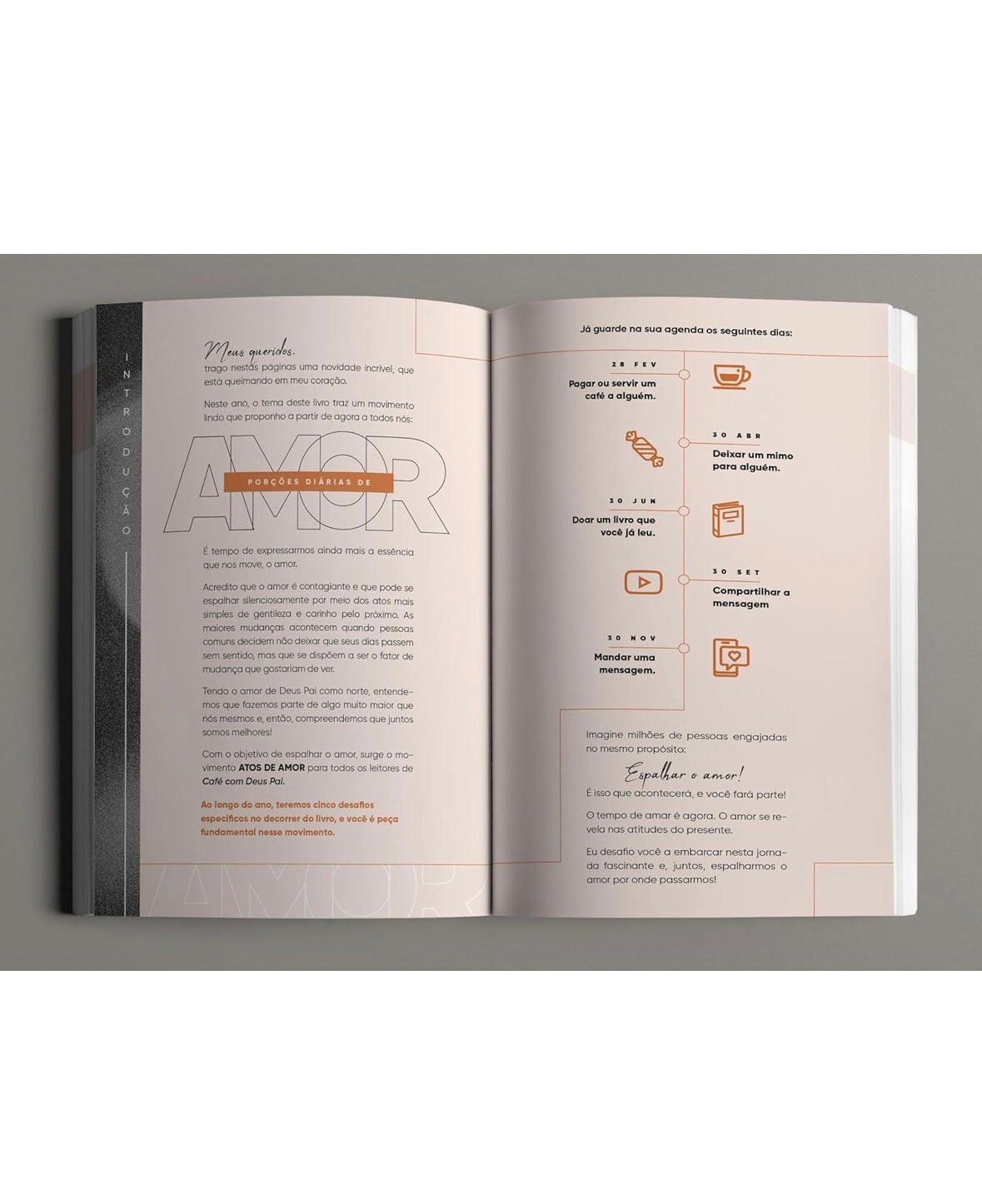 Café com Deus Pai Vol. 6 - 2026: Porções Diárias de Amor - Júnior Rostirola