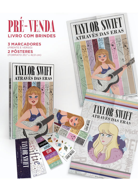 Taylor Swift através das Eras - Edição com brindes!