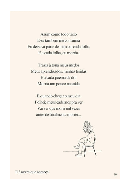 Poesias que escrevi enquanto aprendia a viver - Fagner Mera