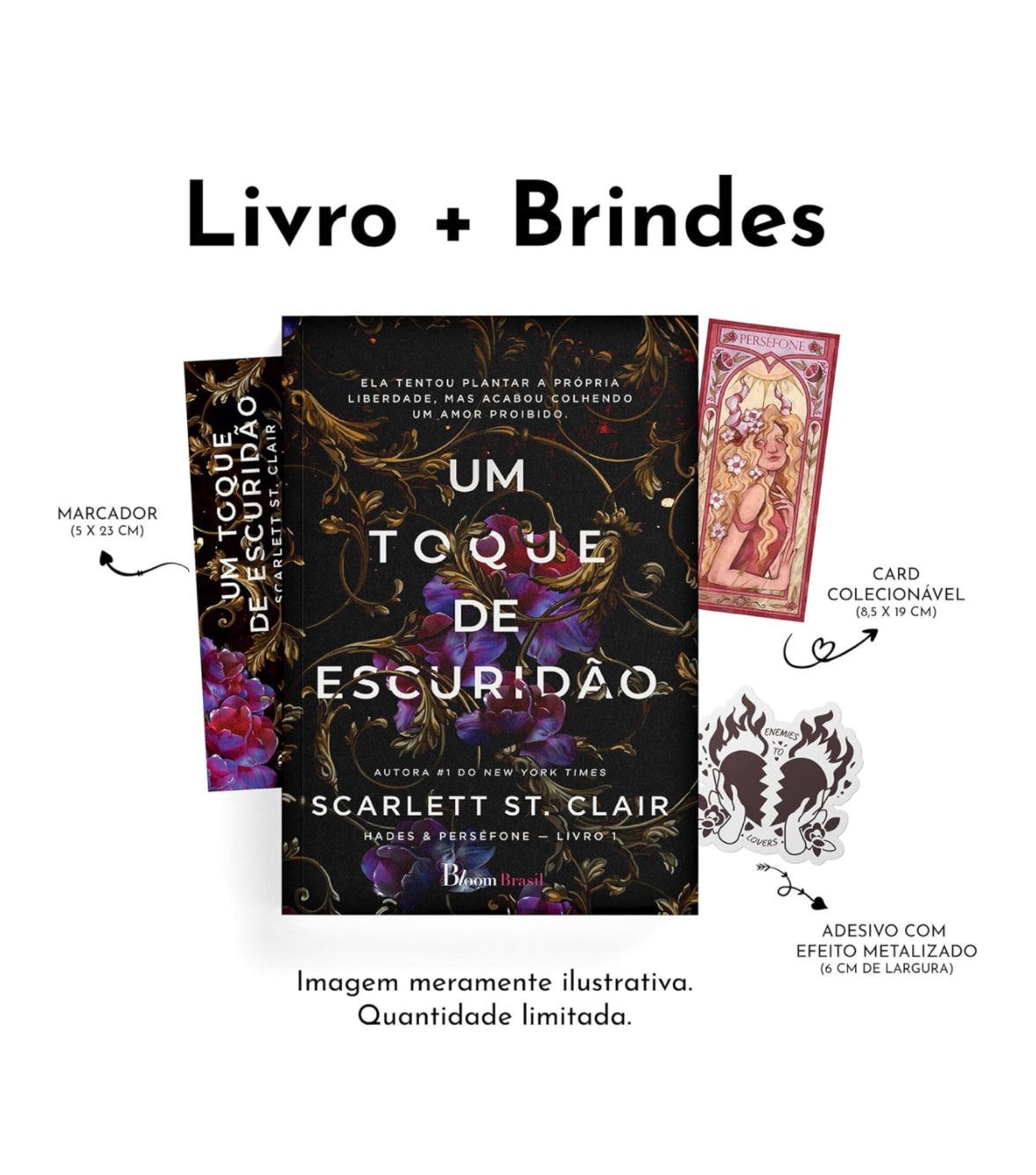 Um toque de escuridão (Com brindes): 1 - Scarlett St. Clair