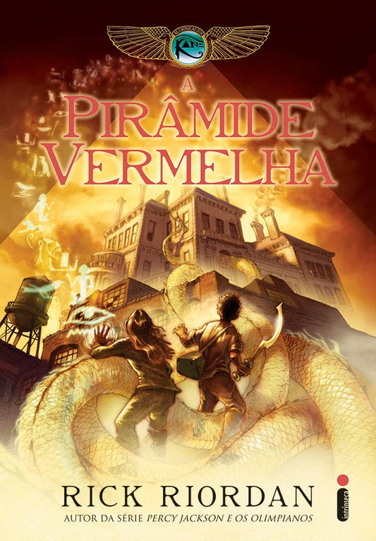 A pirâmide vermelha: (Série As Crônicas Dos Kane): 1 - Rick Riordan - Capa comum