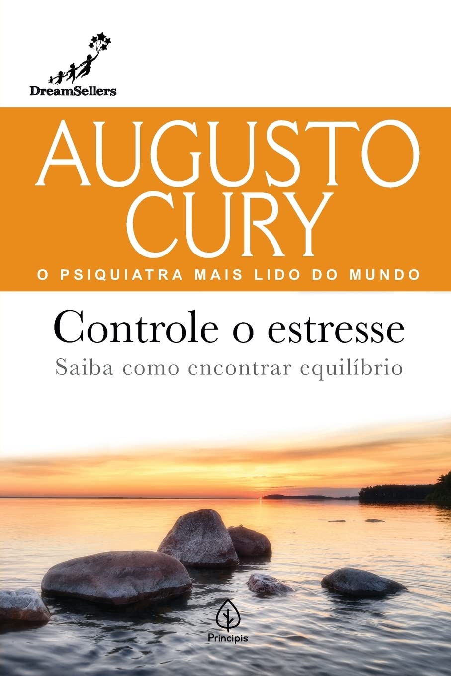 Controle o estresse: Saiba como encontrar equilíbrio - Augusto Cury - Capa comum
