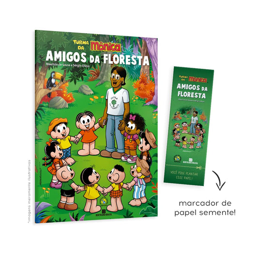 Amigos Da Floresta - Acompanha Brinde - Maurício de Souza