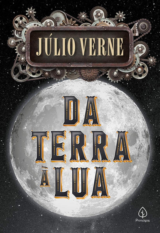 Da Terra à Lua - Júlio Verne - Capa comum