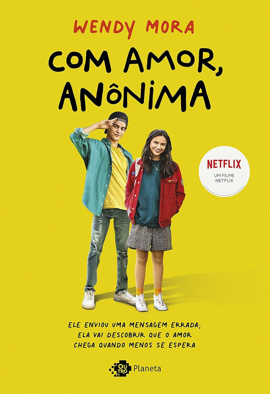 Com amor, anônima - Wendy Mora - Capa comum