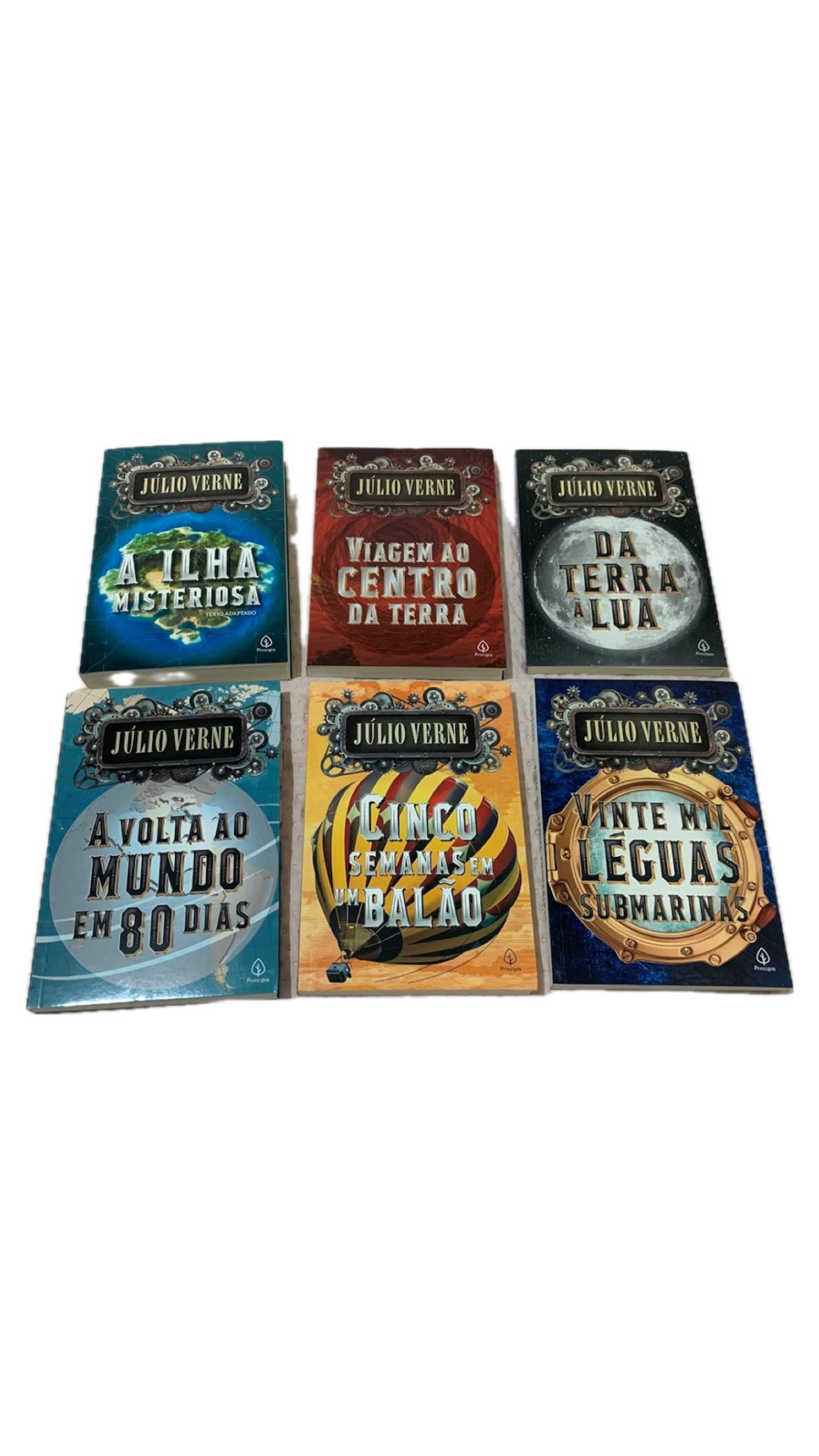 As extraordinárias viagens de Júlio Verne - Box com 6 livros