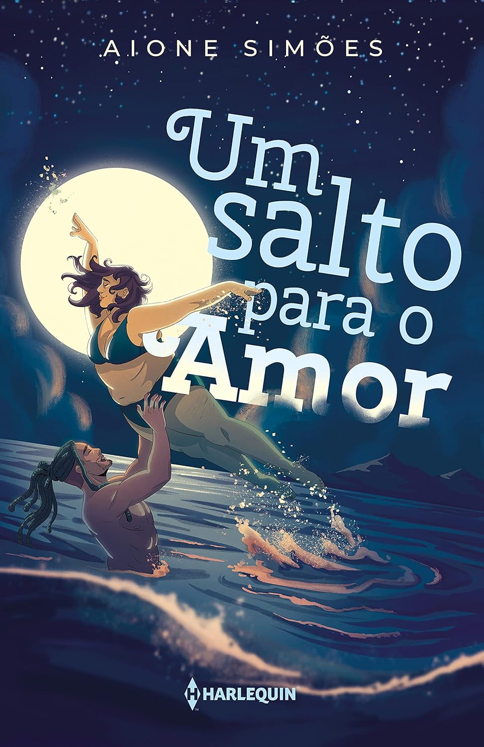 Um salto para o amor - Aoine Simões - Capa comum