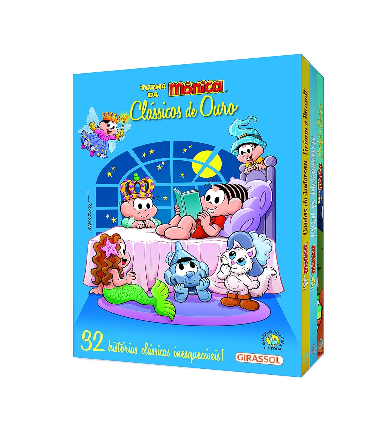Box Turma da Mônica Clássicos de Ouro