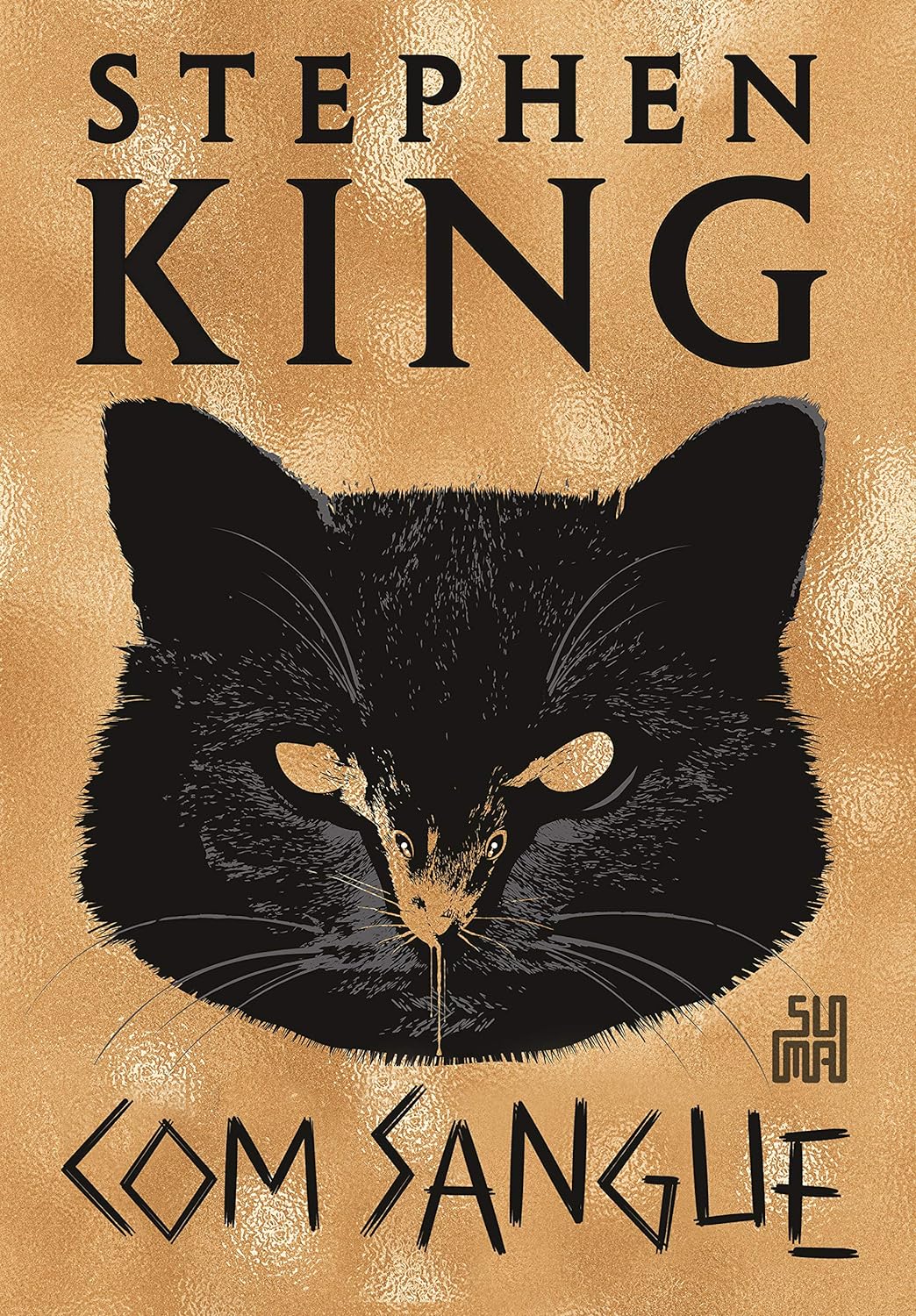 Com sangue - Stephen King - Capa comum