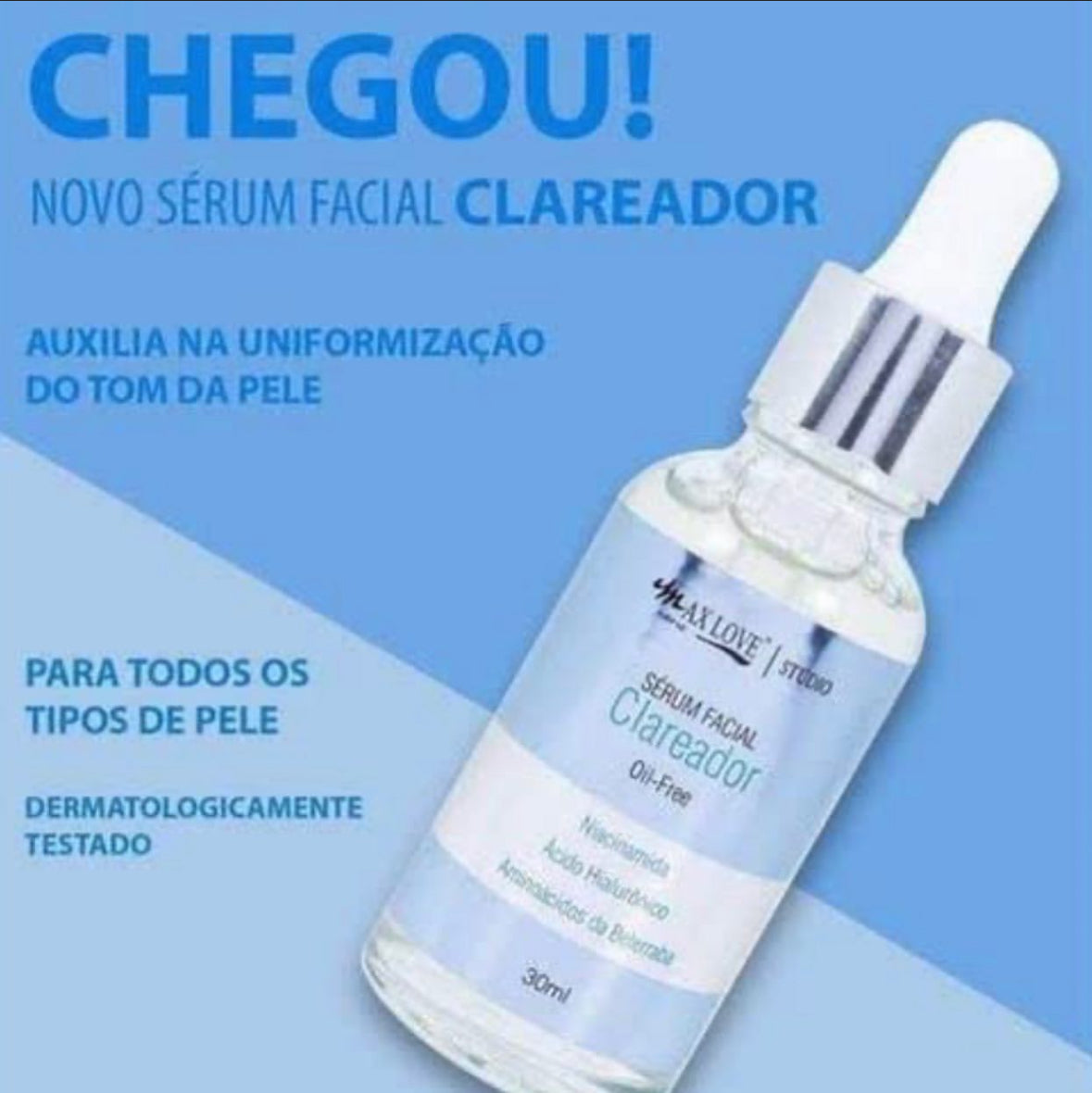 Sérum Clareador Max Love 30ml
