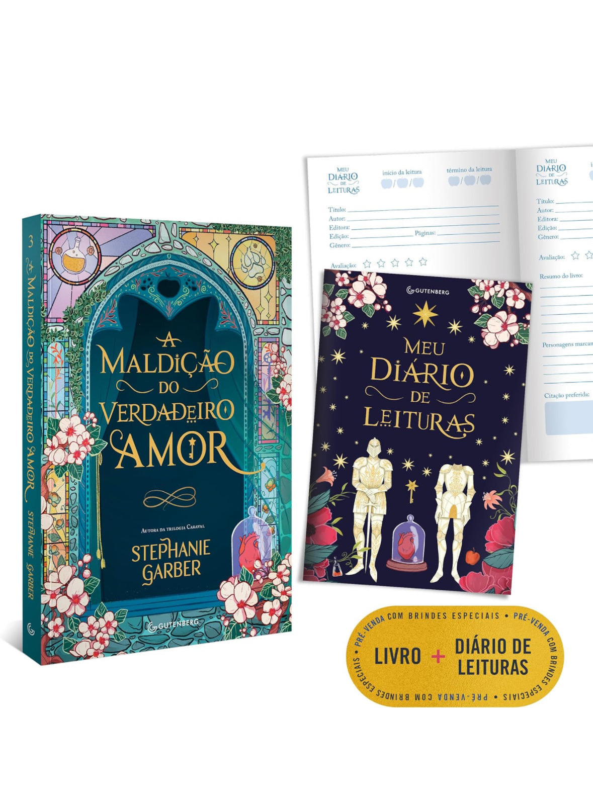 A maldição do verdadeiro amor - Stephanie Garber - Capa comum com brinde