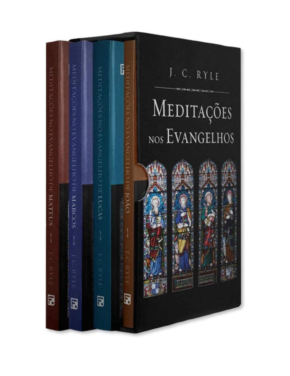 Box: Meditações nos Evangelhos - J. C. Ryle: 4 livros: Mateus, Marcos, Lucas e João