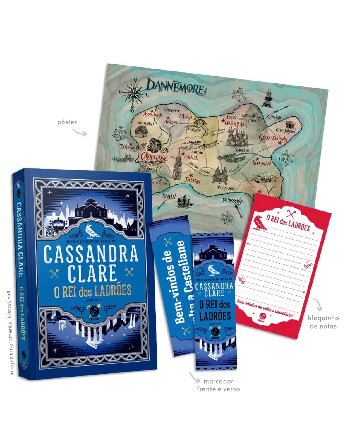 O rei dos ladrões (Vol. 2 O Portador da Espada) + Brindes - Cassandra Clare