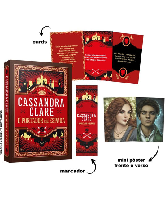 O portador da espada (Vol. 1 O Portador da Espada) + Brindes - Cassandra Clare