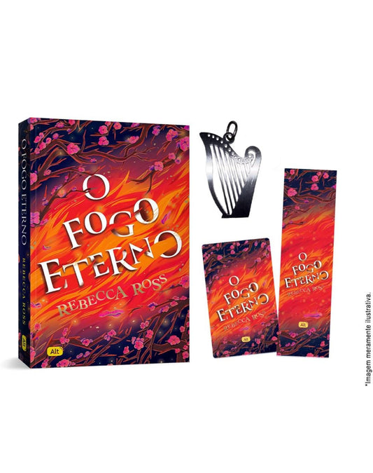 O fogo eterno + Brindes - Rebecca Ross