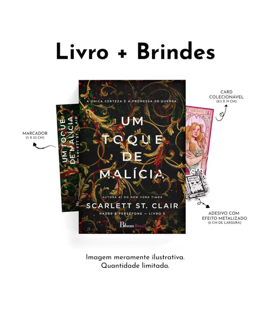 Um toque de malícia (Livro com brinde) - Scarlett St. Clair