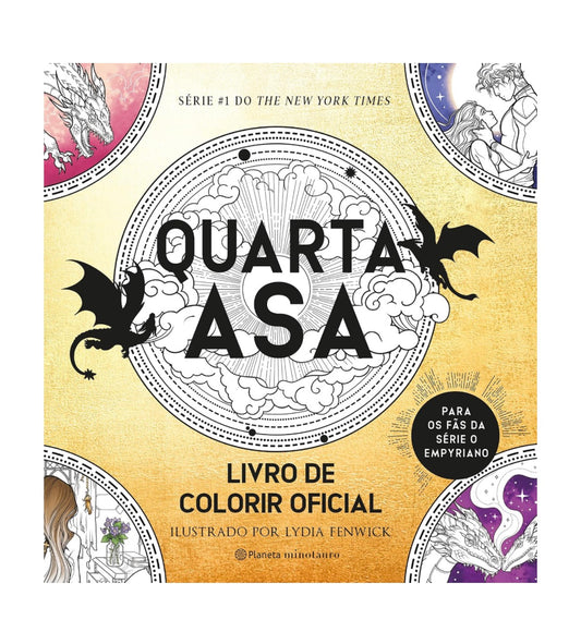 Quarta Asa: Livro de colorir oficial - Rebecca Yarros